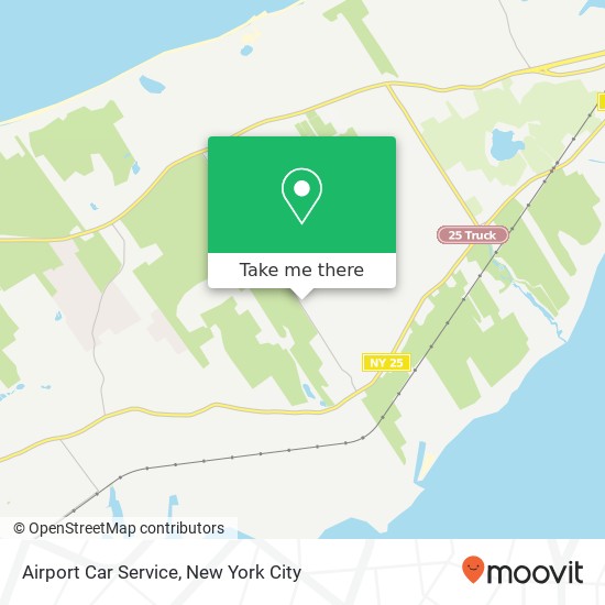 Mapa de Airport Car Service