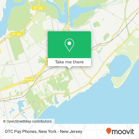 Mapa de DTC Pay Phones