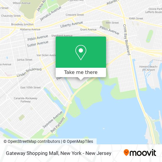 Mapa de Gateway Shopping Mall