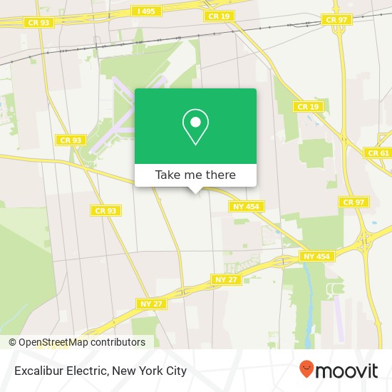 Excalibur Electric map