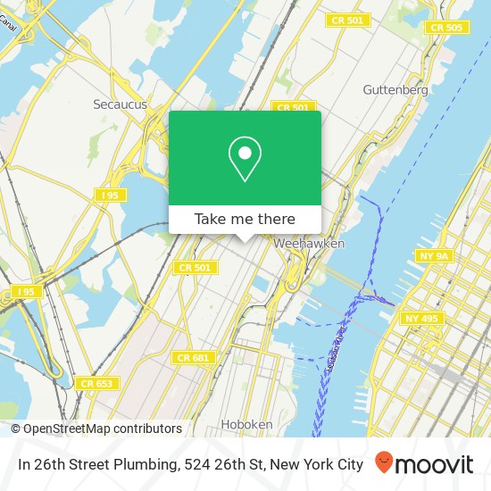 Mapa de In 26th Street Plumbing, 524 26th St