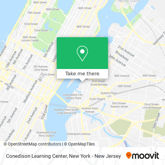 Conedison Learning Center map