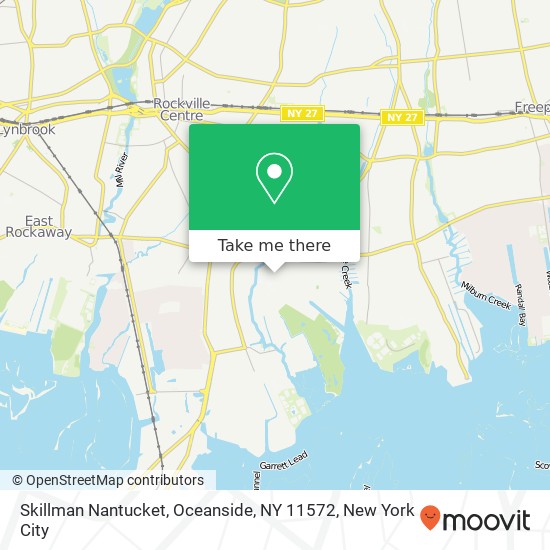 Skillman Nantucket, Oceanside, NY 11572 map