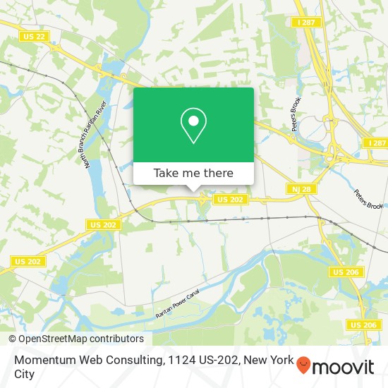 Momentum Web Consulting, 1124 US-202 map