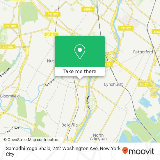 Samadhi Yoga Shala, 242 Washington Ave map