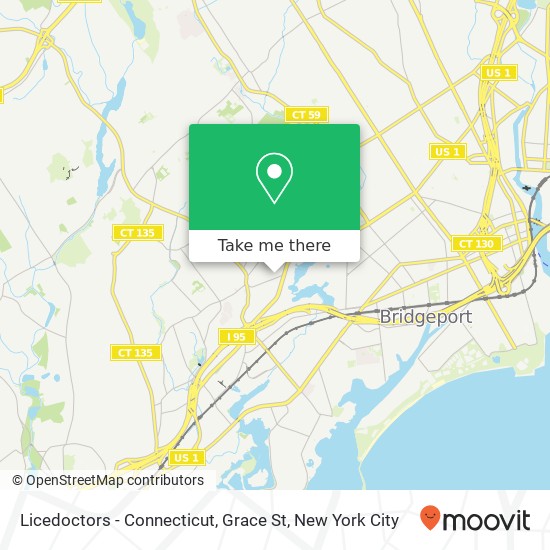 Mapa de Licedoctors - Connecticut, Grace St
