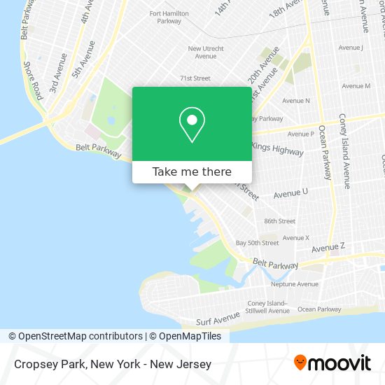 Mapa de Cropsey Park