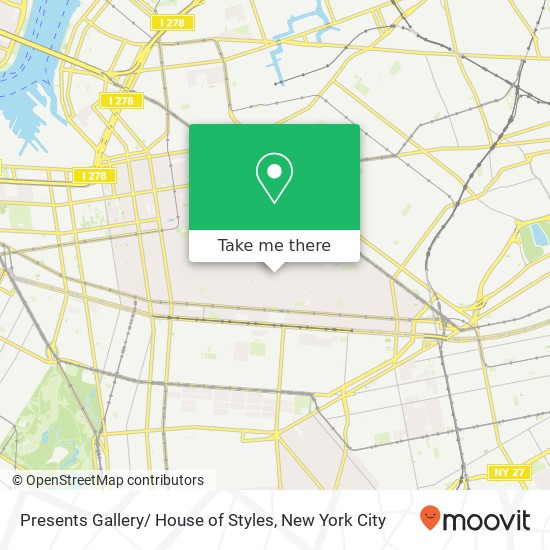 Mapa de Presents Gallery/ House of Styles
