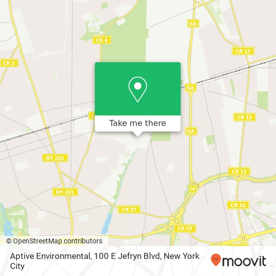 Aptive Environmental, 100 E Jefryn Blvd map