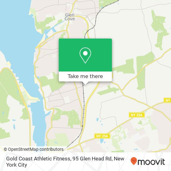 Gold Coast Athletic Fitness, 95 Glen Head Rd map