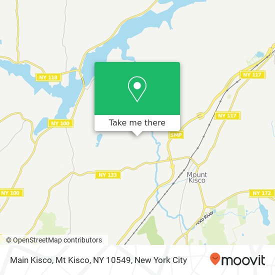 Main Kisco, Mt Kisco, NY 10549 map