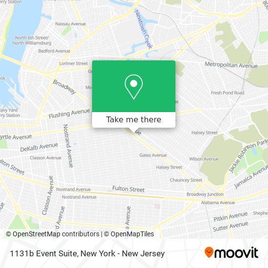 Mapa de 1131b Event Suite