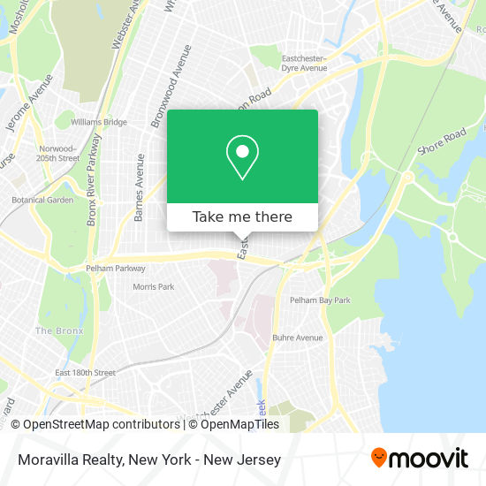 Moravilla Realty map