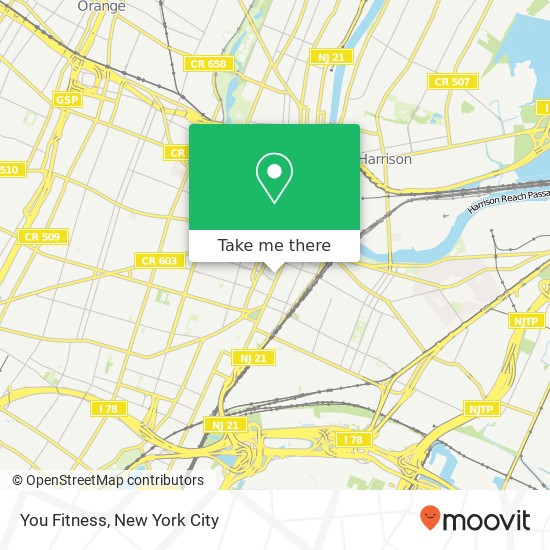 You Fitness map