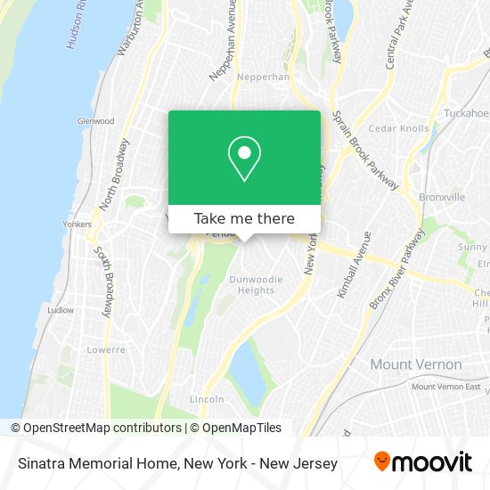 Mapa de Sinatra Memorial Home