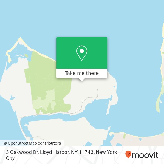3 Oakwood Dr, Lloyd Harbor, NY 11743 map