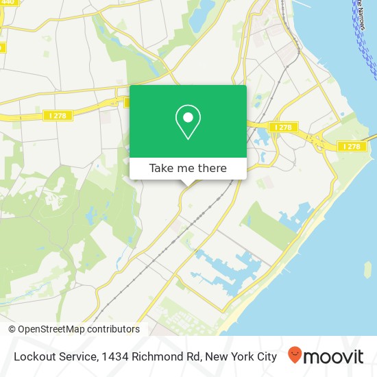 Mapa de Lockout Service, 1434 Richmond Rd