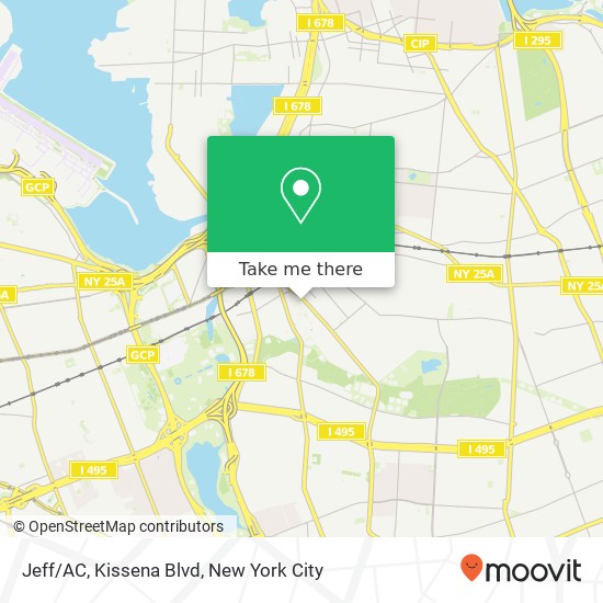 Jeff/AC, Kissena Blvd map
