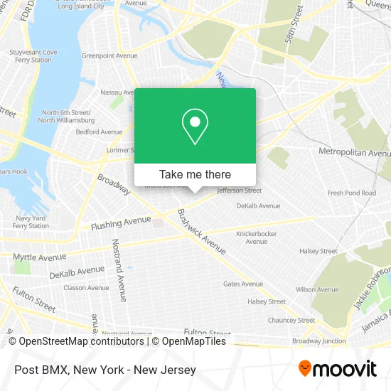 Post BMX map