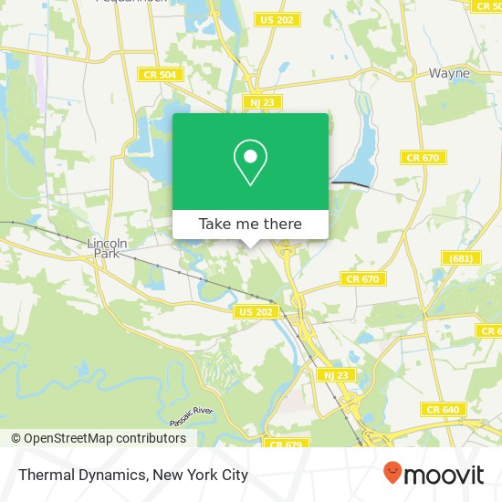 Mapa de Thermal Dynamics