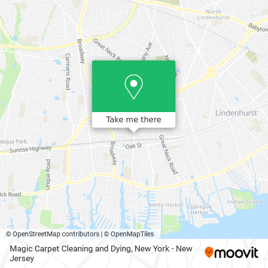 Mapa de Magic Carpet Cleaning and Dying
