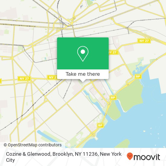 Cozine & Glenwood, Brooklyn, NY 11236 map