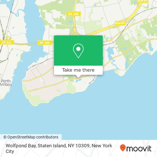 Wolfpond Bay, Staten Island, NY 10309 map