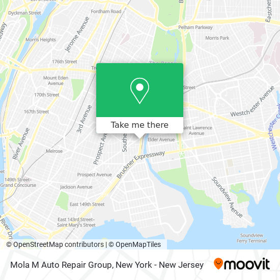 Mapa de Mola M Auto Repair Group