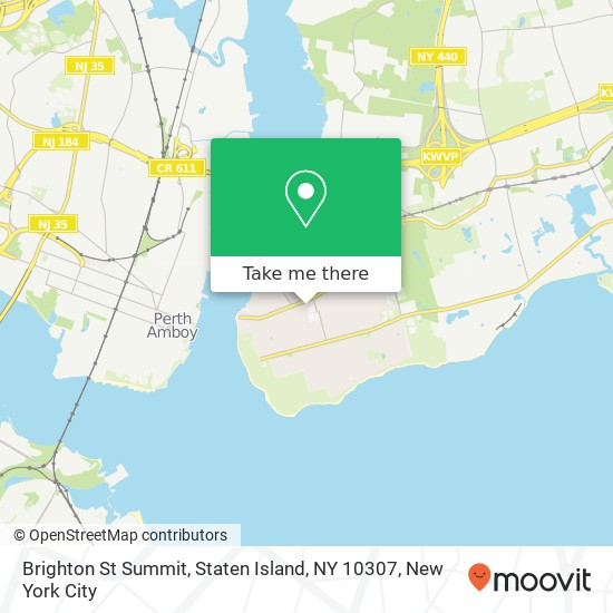 Brighton St Summit, Staten Island, NY 10307 map
