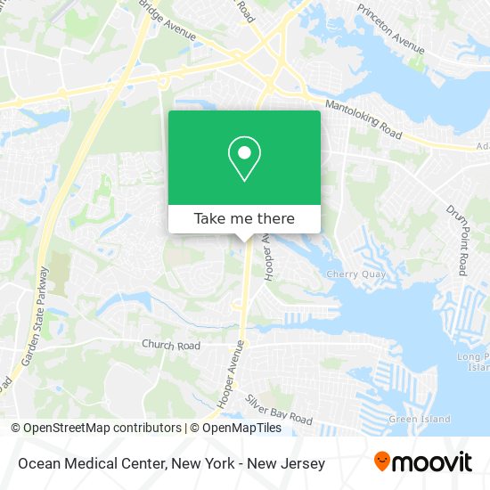 Ocean Medical Center map