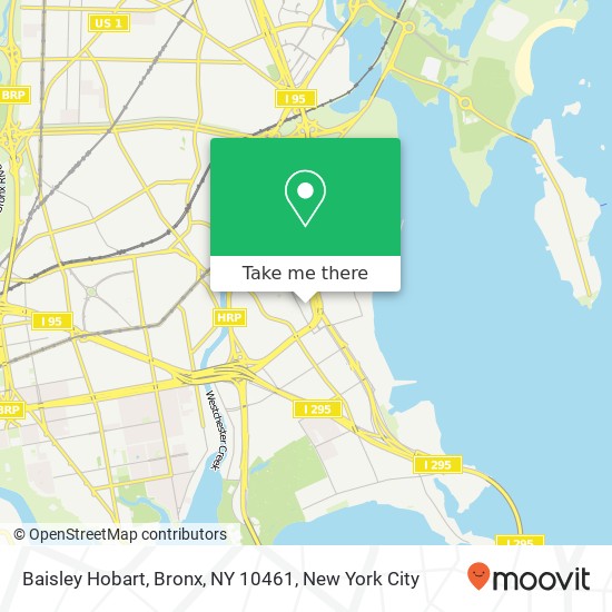 Mapa de Baisley Hobart, Bronx, NY 10461