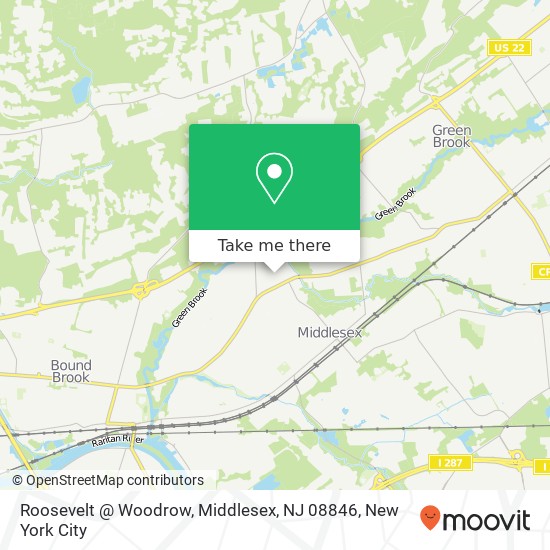 Roosevelt @ Woodrow, Middlesex, NJ 08846 map