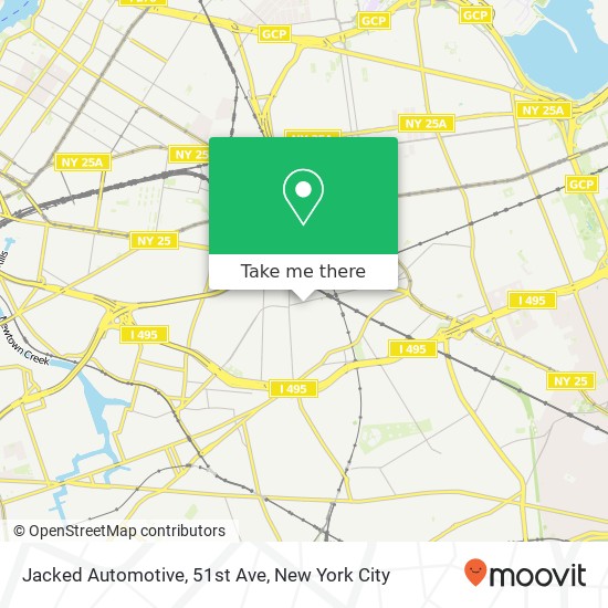 Mapa de Jacked Automotive, 51st Ave