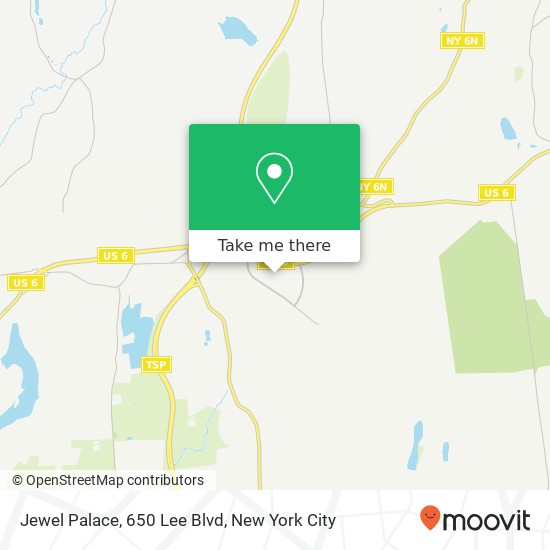 Jewel Palace, 650 Lee Blvd map