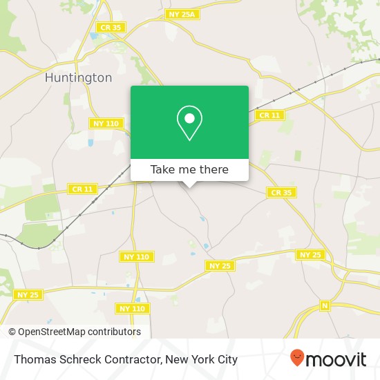 Mapa de Thomas Schreck Contractor