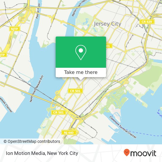 Ion Motion Media map