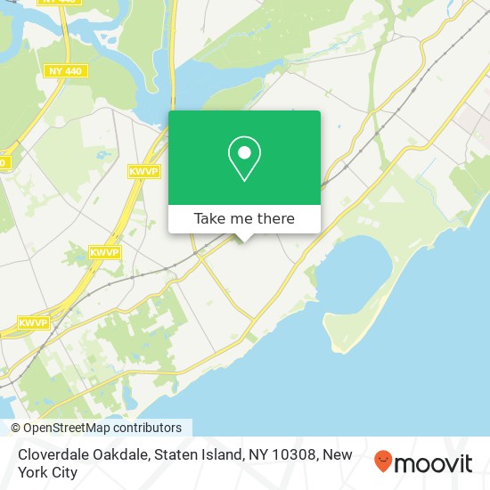 Cloverdale Oakdale, Staten Island, NY 10308 map