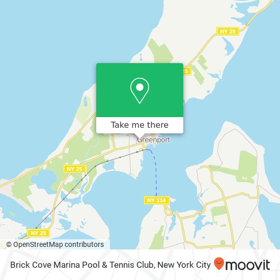 Mapa de Brick Cove Marina Pool & Tennis Club