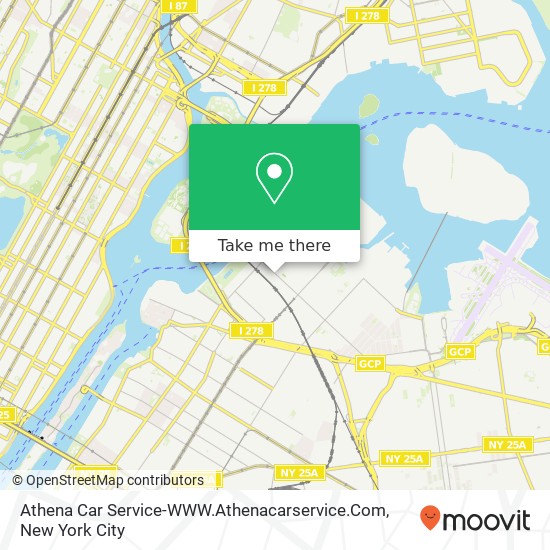 Athena Car Service-WWW.Athenacarservice.Com map