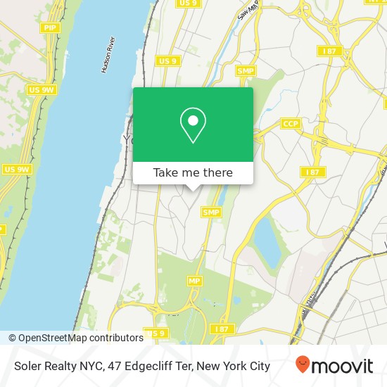 Soler Realty NYC, 47 Edgecliff Ter map