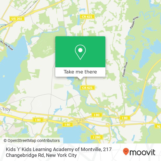 Kids 'r' Kids Learning Academy of Montville, 217 Changebridge Rd map