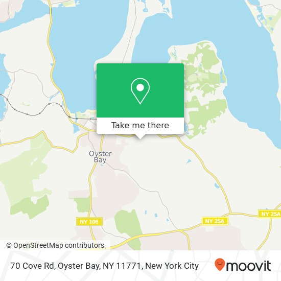 70 Cove Rd, Oyster Bay, NY 11771 map