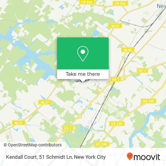 Mapa de Kendall Court, 51 Schmidt Ln