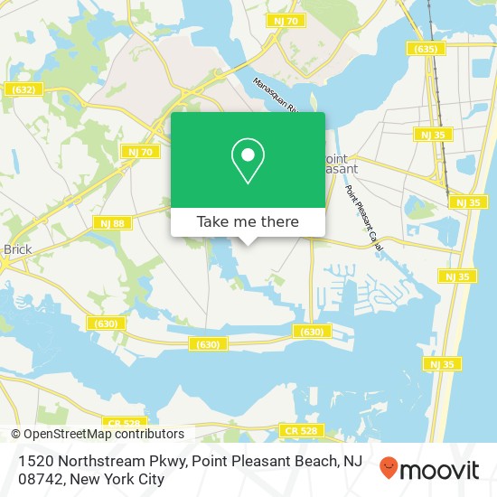 1520 Northstream Pkwy, Point Pleasant Beach, NJ 08742 map