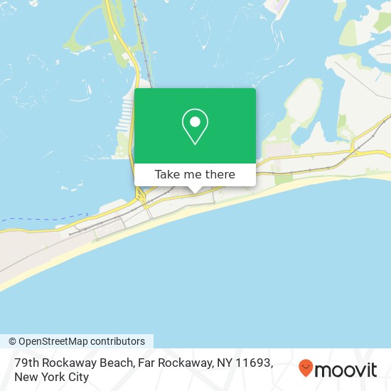 79th Rockaway Beach, Far Rockaway, NY 11693 map