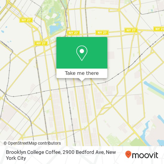 Brooklyn College Coffee, 2900 Bedford Ave map