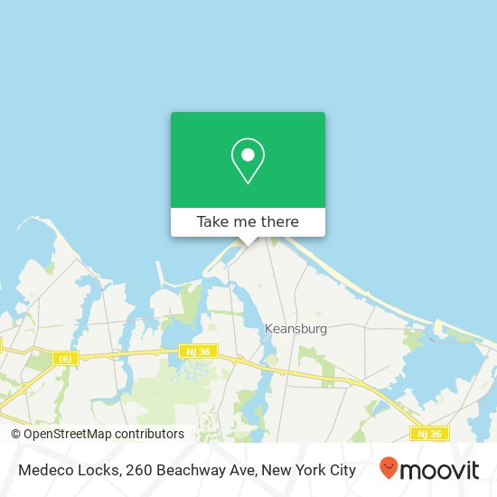 Mapa de Medeco Locks, 260 Beachway Ave