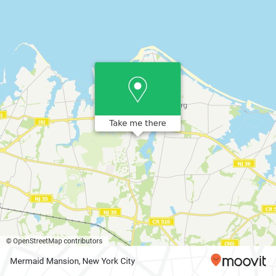Mapa de Mermaid Mansion