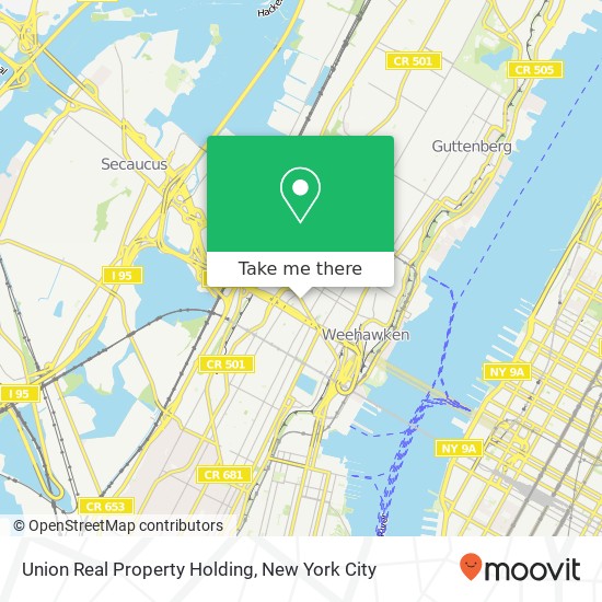 Union Real Property Holding map