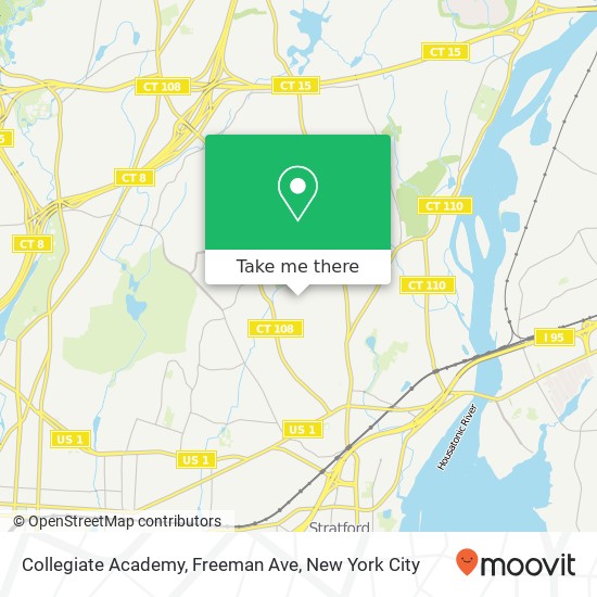 Mapa de Collegiate Academy, Freeman Ave